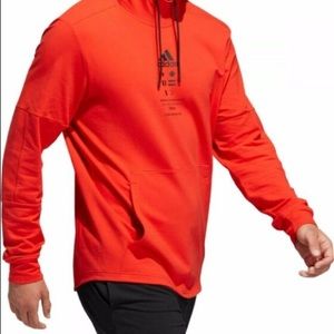 Adidas Orange Hoodie